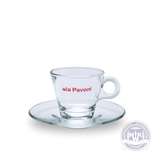 La Pavoni Glass Espresso Cups Set of 6