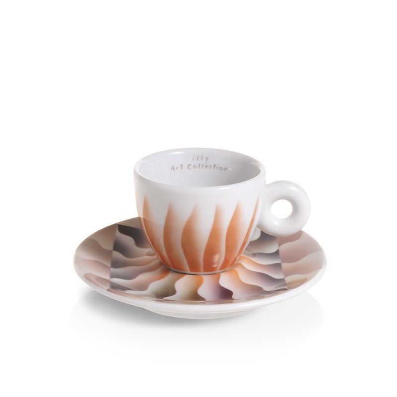 Judy Chicago Illy Art Collection Espresso Cups Set Of 4