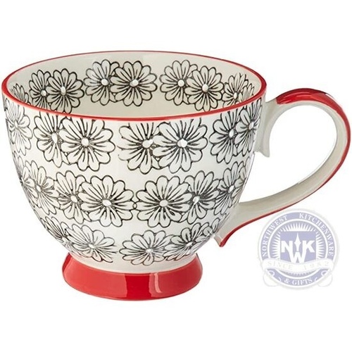 Chintz Daisy Cup Set of 4