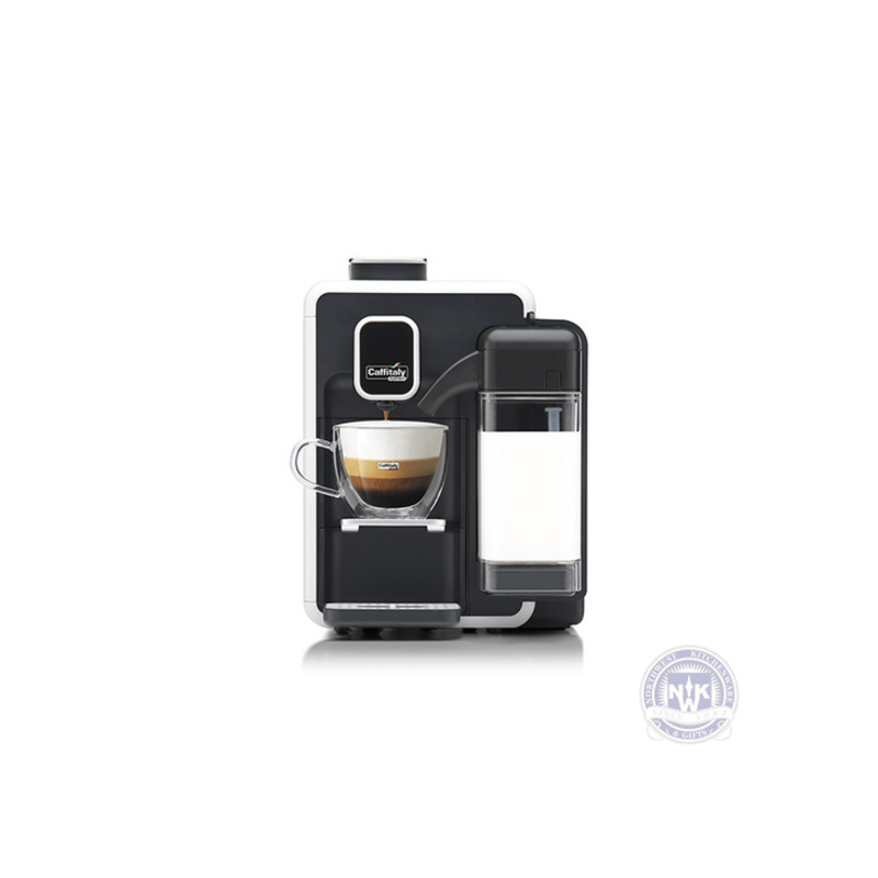 Caffitaly Cappuccina S22 Otc One Touch Cappuccino Machine White/black