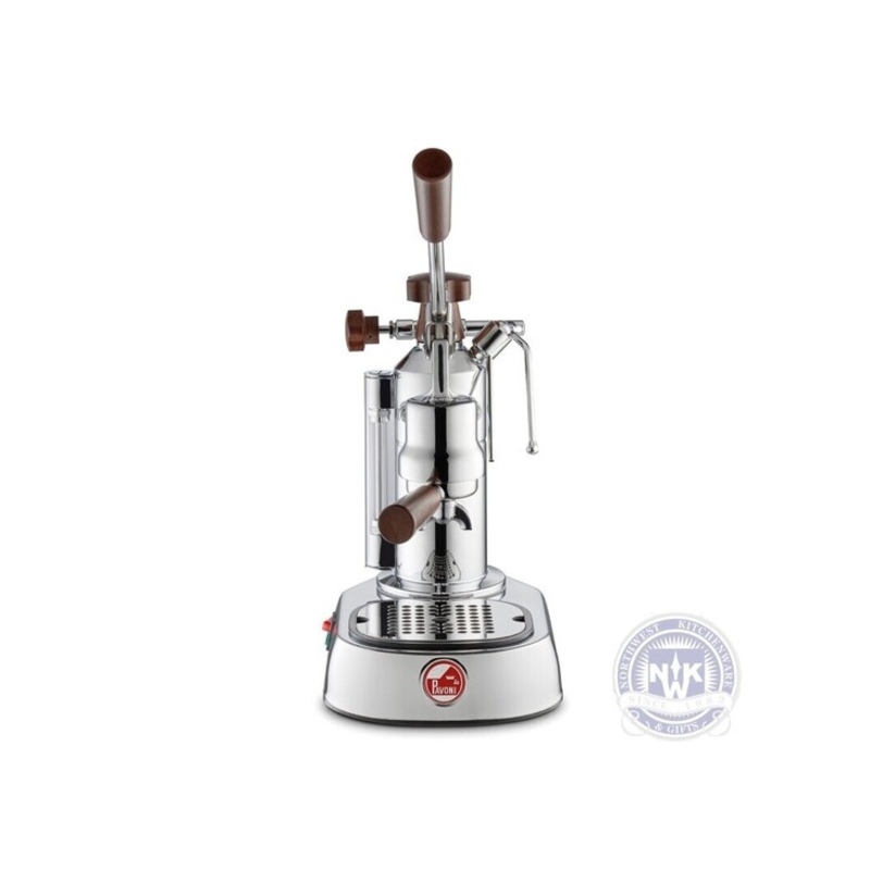 La Pavoni Europiccola Elh Chrome With Wood 
Elh11