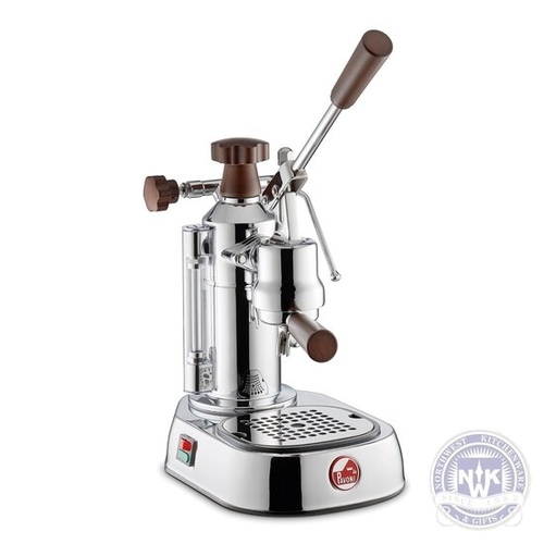 La Pavoni Europiccola Elh Chrome With Wood 
Elh11