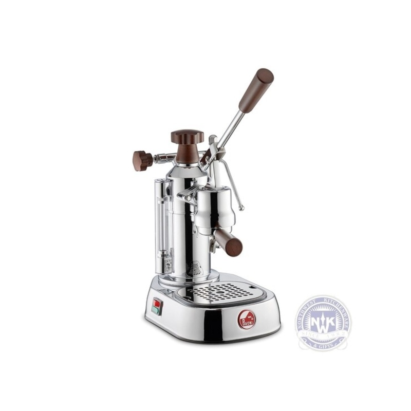 La Pavoni Europiccola Elh Chrome With Wood 
Elh11