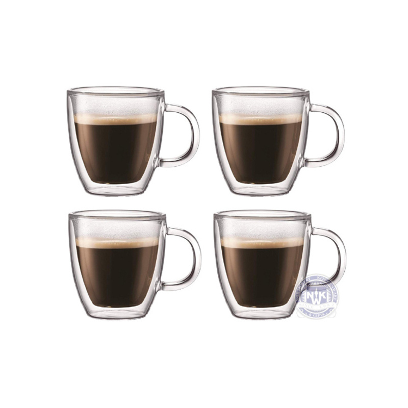 Double Wall Cappuccino Cup Set