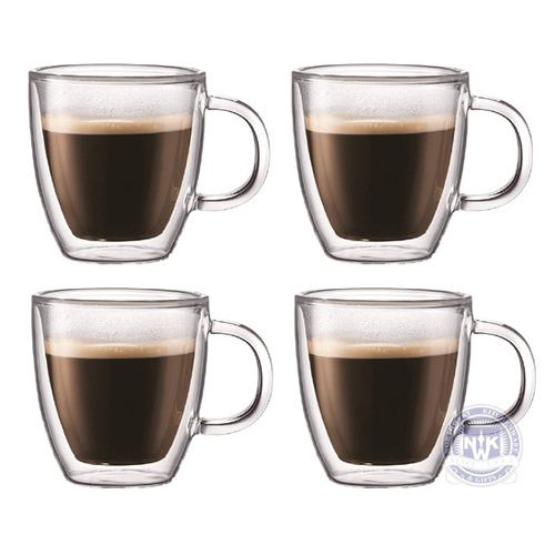 Double Wall Cappuccino Cup Set