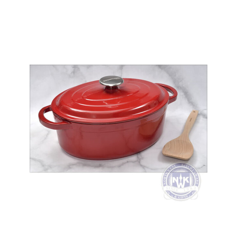 Vitantonio Ghisa Oval Casserole 279mm