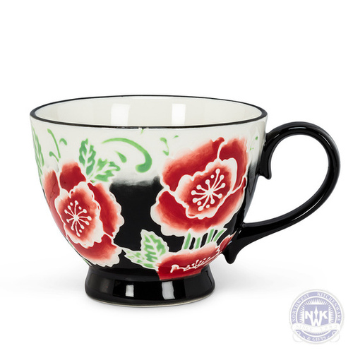 Chintz Peony Cup set of 4