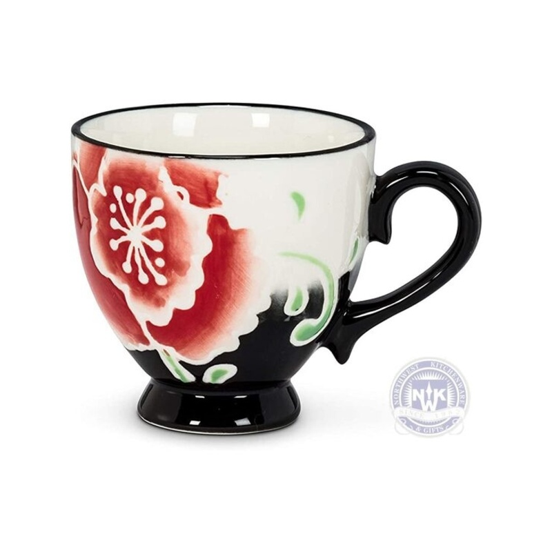 Chintz Peony Espresso Cups 