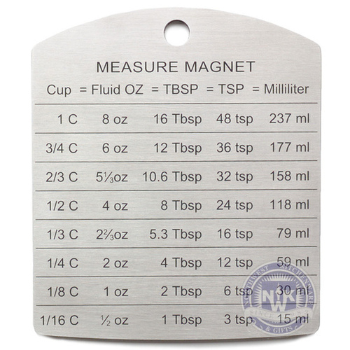 Endurance Measuring Magnet Chart