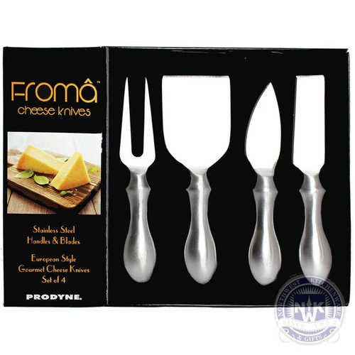 Stainless Steel Cheese Knives Set of 4 
