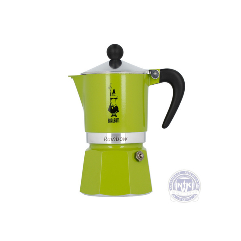 Bialetti Rainbow 3 Cup Green 