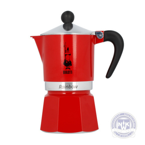 Bialetti Rainbow 3 Cup Red