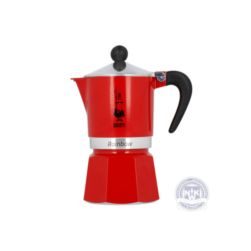 Bialetti Rainbow 3 Cup Red