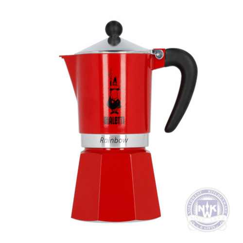 Bialetti Rainbow 6 Cup Red