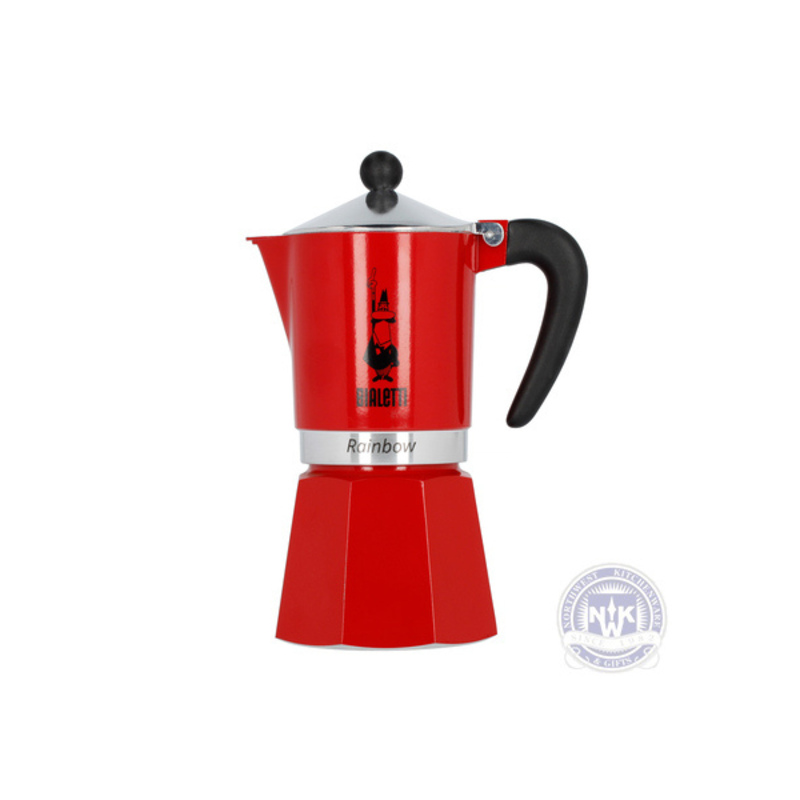 Bialetti Rainbow 6 Cup Red