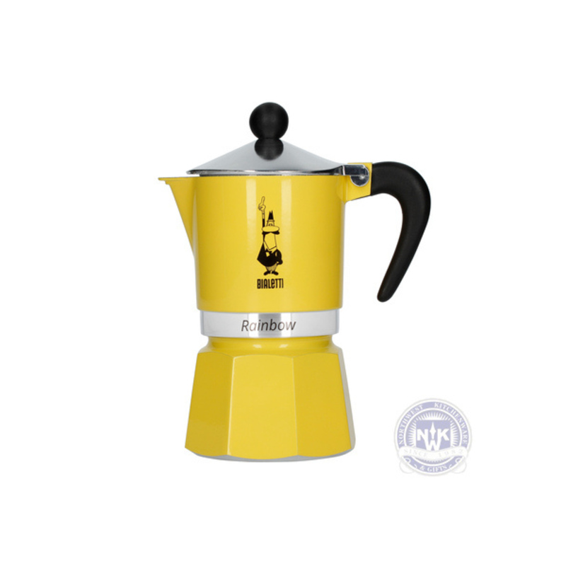 Bialetti Rainbow 3 Cup Yellow