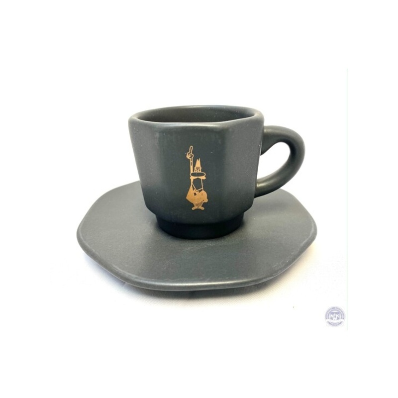 Bialetti Espresso Cups Set of 4 Matte Black