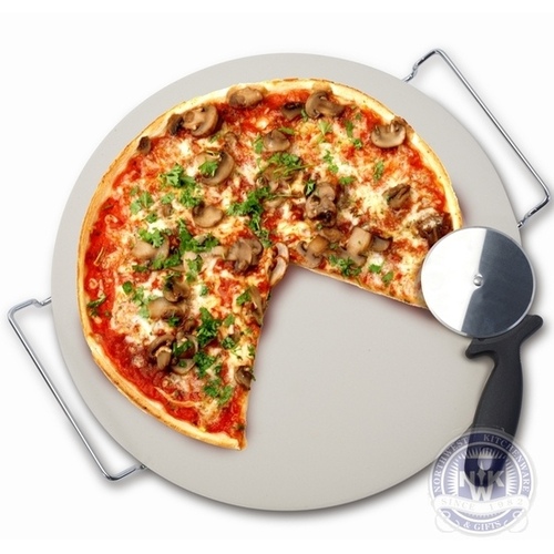 Pizza Stone and Cutter 