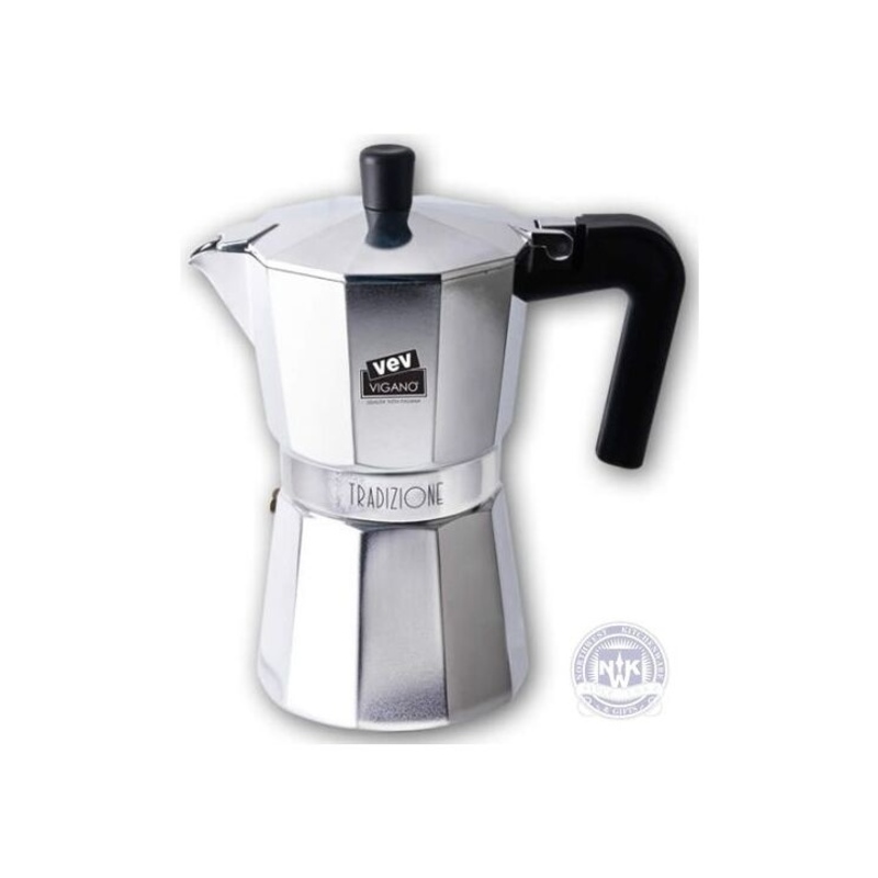 Vev Vigano Tradizione 12 Cup Stove Top Espresso Maker