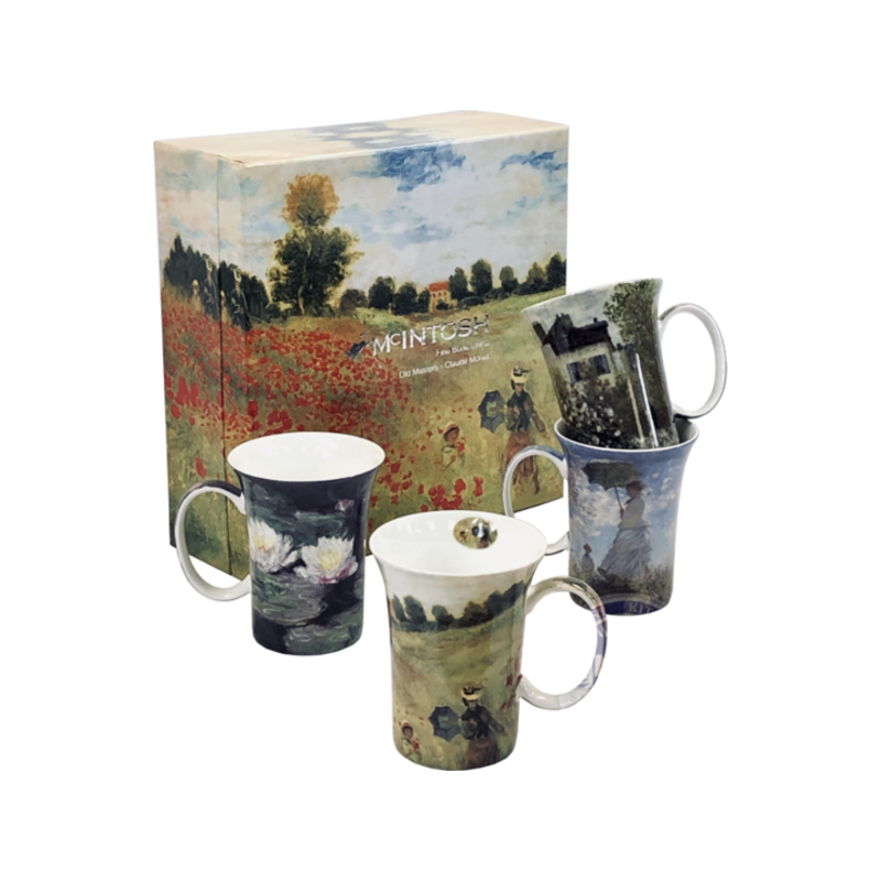 Monet Set of 4 Mugs