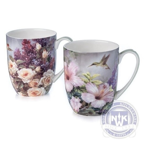 Lena Liu Hummingbird set of 2 Mugs