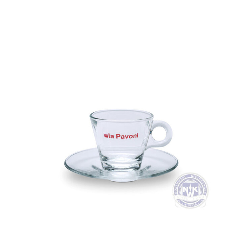 La Pavoni Glass Espresso Cups Set of 6