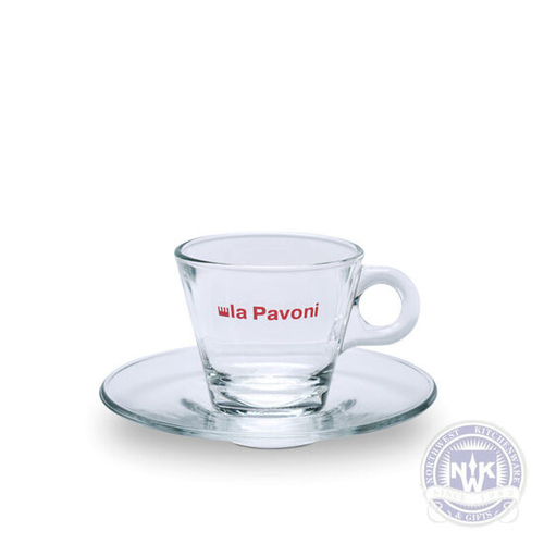 La Pavoni Glass Espresso Cups Set Of 6