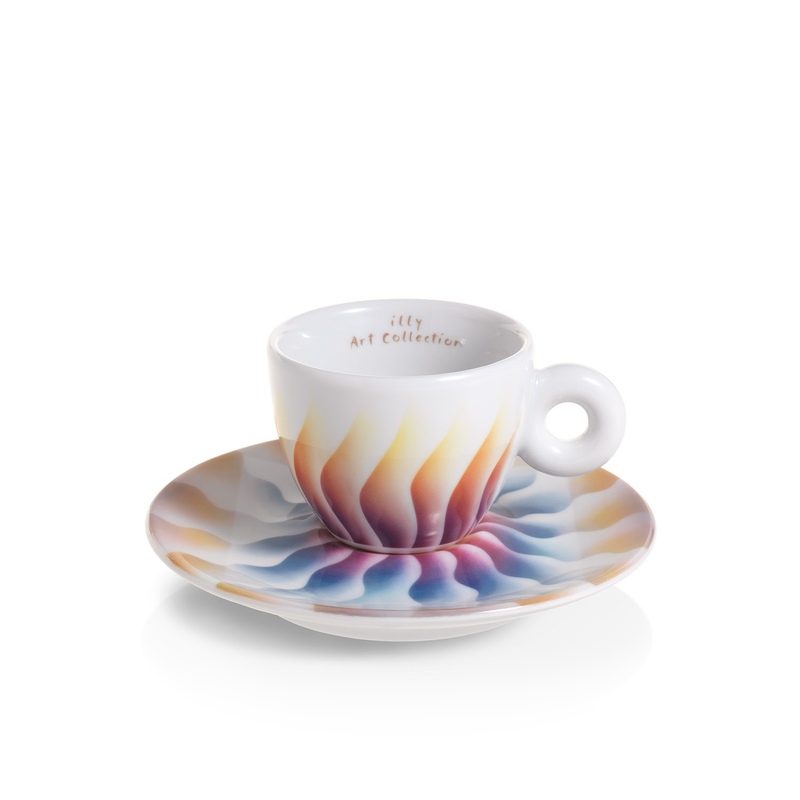 Judy Chicago Illy Art Collection Espresso Cups Set Of 4