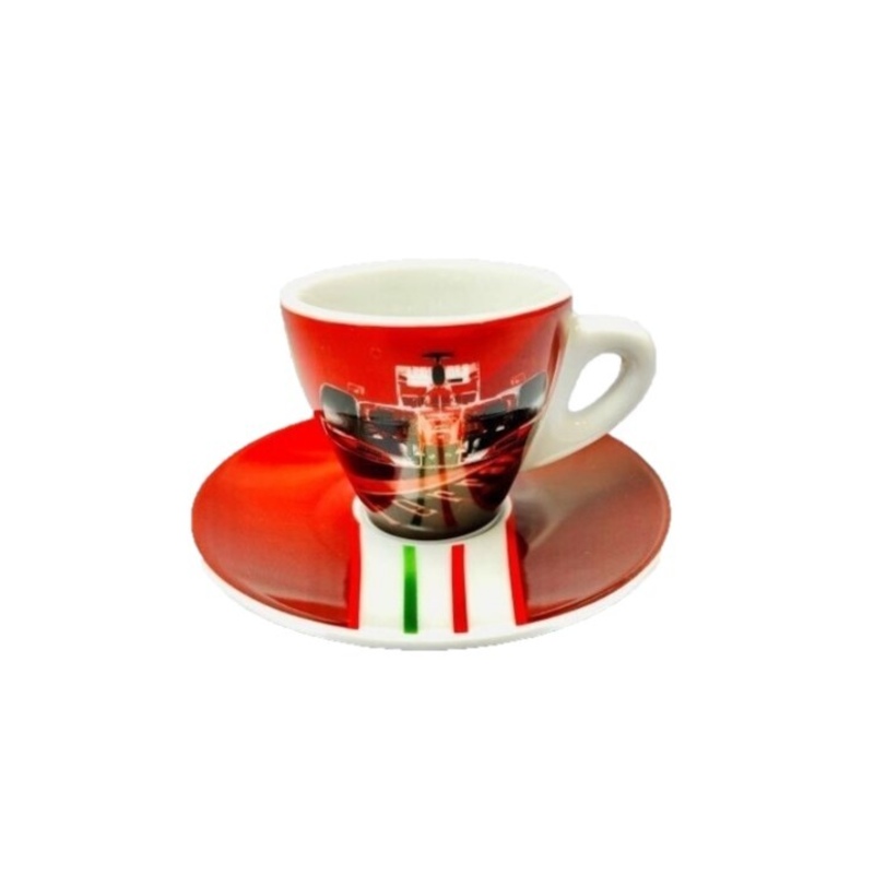 Ferrari Race Espresso Cups Set Of 6