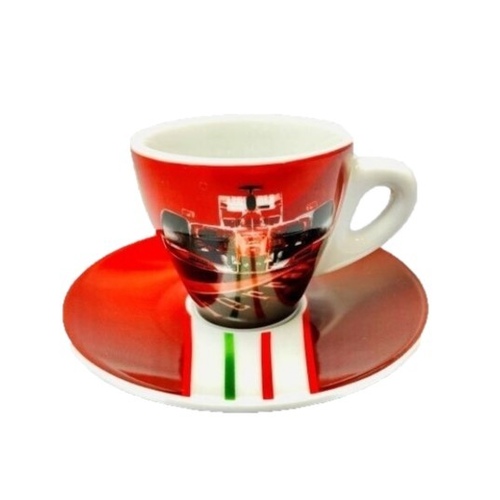 Ferrari Race Espresso Cups Set Of 6