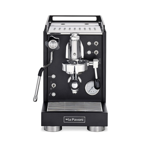 La Pavoni Mini Cellini Black 
Semi Professional Espresso Machine