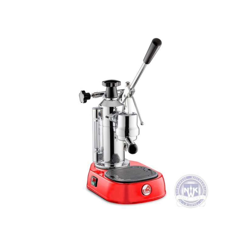 La Pavoni Europiccola Ero
Chrome With Red Base