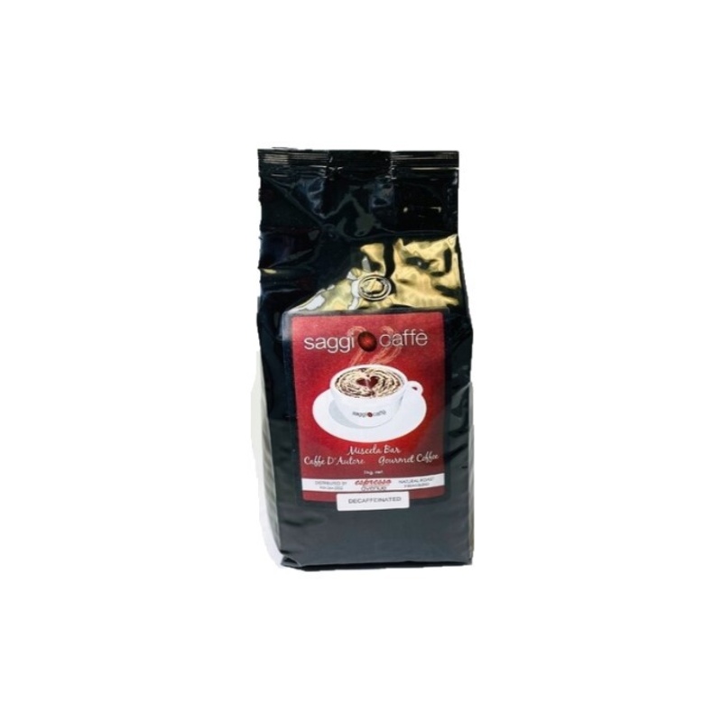 Saggi Swiss Water Decaf  Espresso Beans 1kg