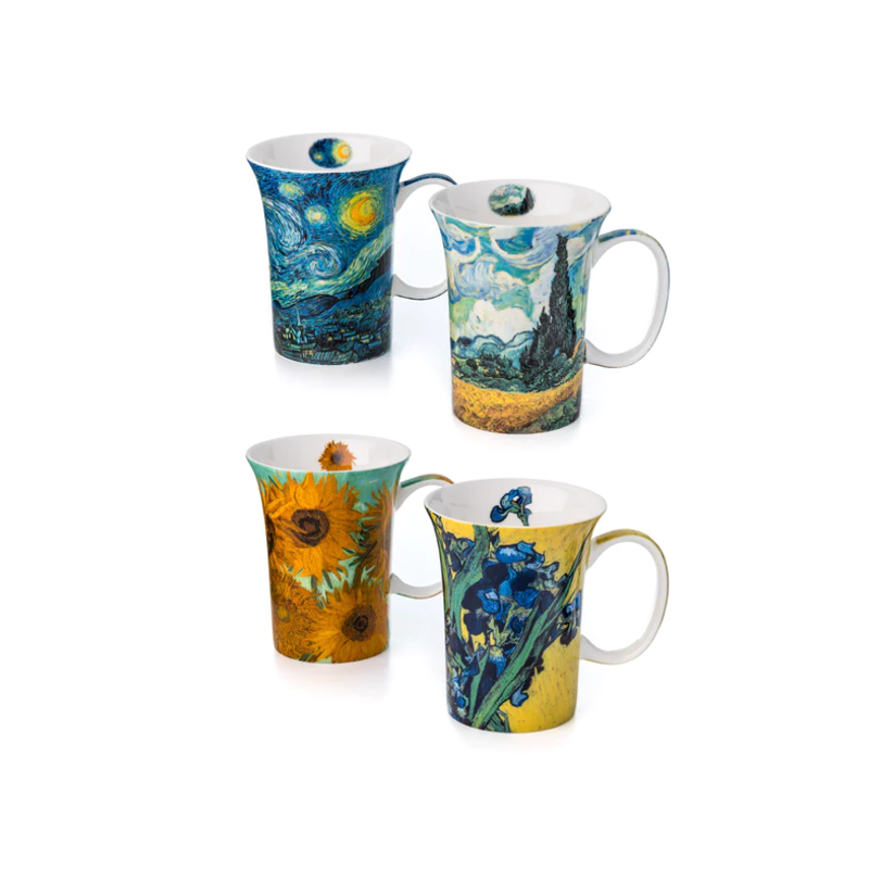 Van Gogh Set Of 4 Mugs