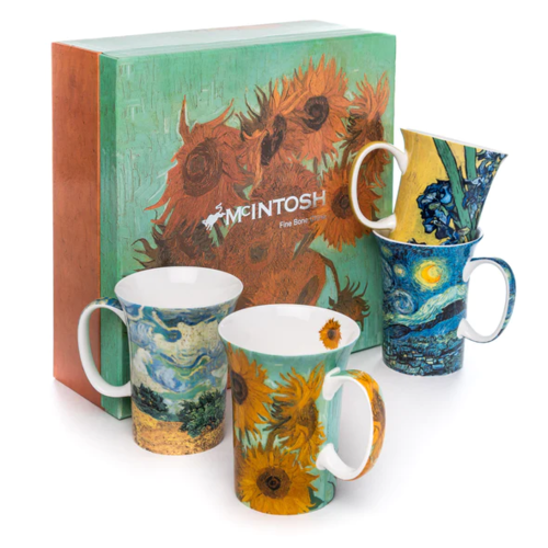 Van Gogh Set Of 4 Mugs