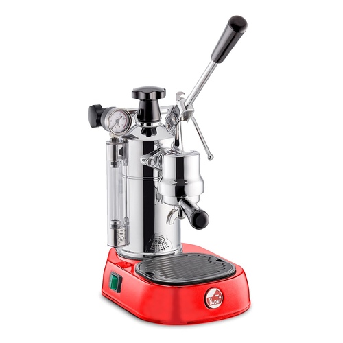 La Pavoni Professional Pro- Chrome With Red Base  