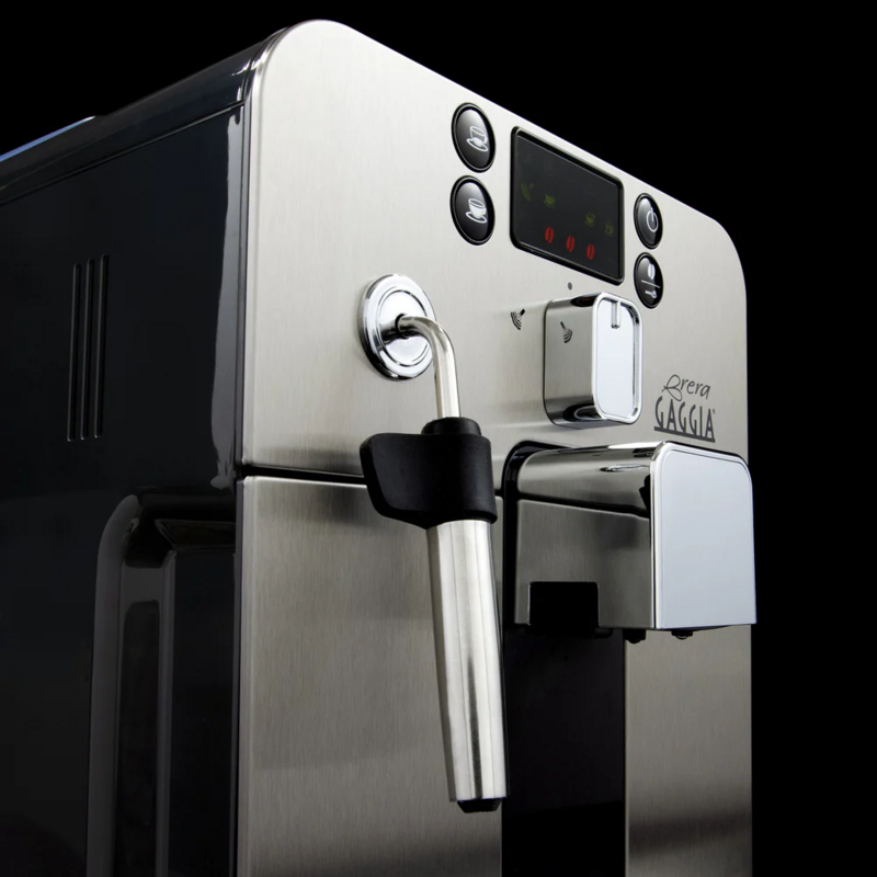 Gaggia Brera Compact Super-automatic Espresso Machine Stainless Steel And Black