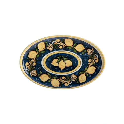 Maxwell & Williams Oblong Oval Platter Limone Di Salerno 40 Cm
