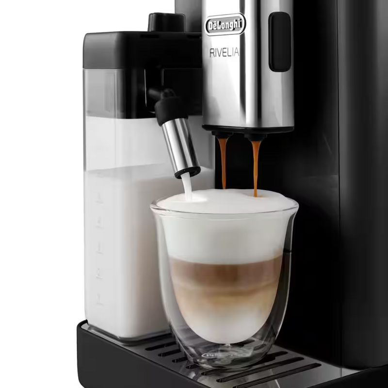 Delonghi Rivelia Automatic Espresso Machine Onyx Black