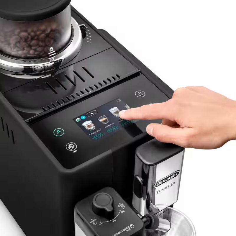 Delonghi Rivelia Automatic Espresso Machine Onyx Black