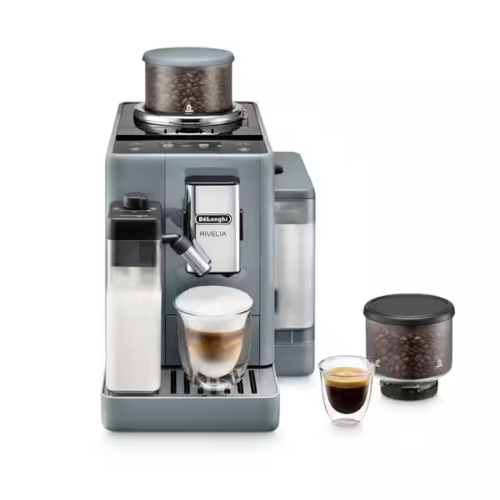 Delonghi Rivelia Automatic Espresso Machine Pebble Grey