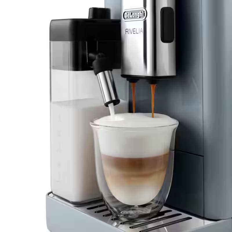 Delonghi Rivelia Automatic Espresso Machine Pebble Grey
