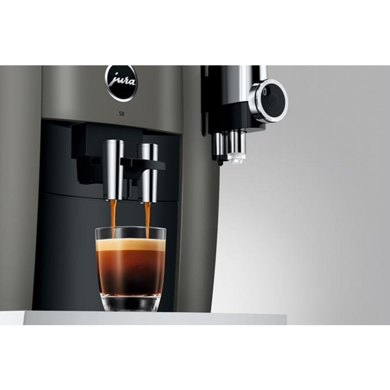 Jura S8 Dark Inox Espresso Coffee Machine
