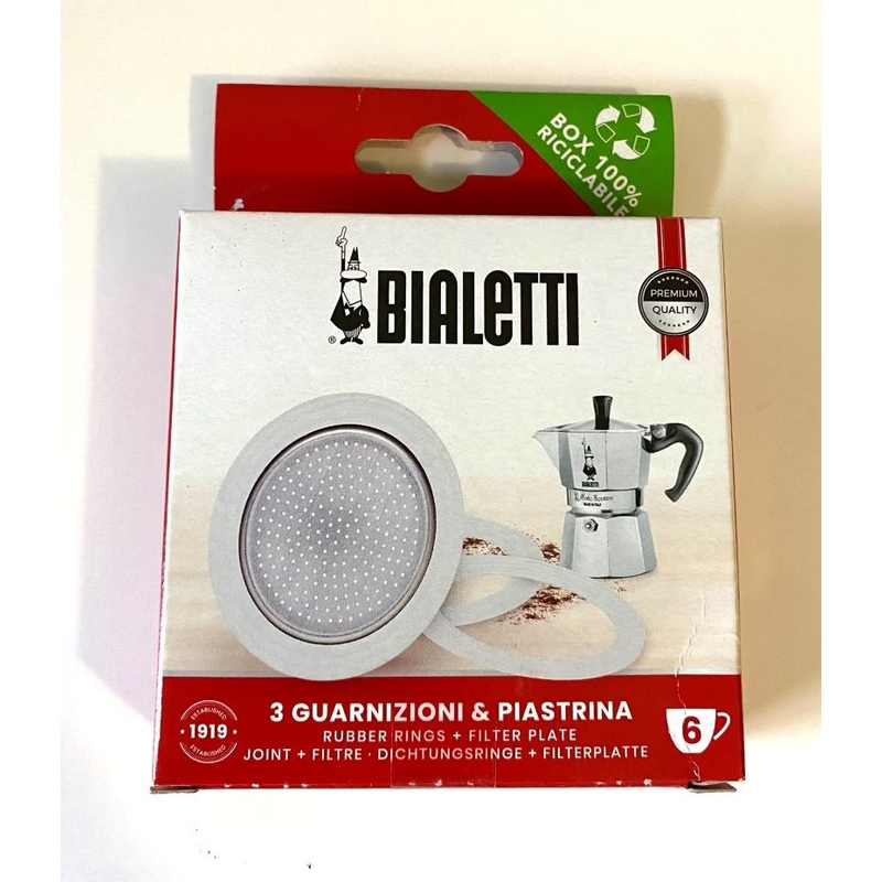 Bialetti Moka Replacement O Ring Kit