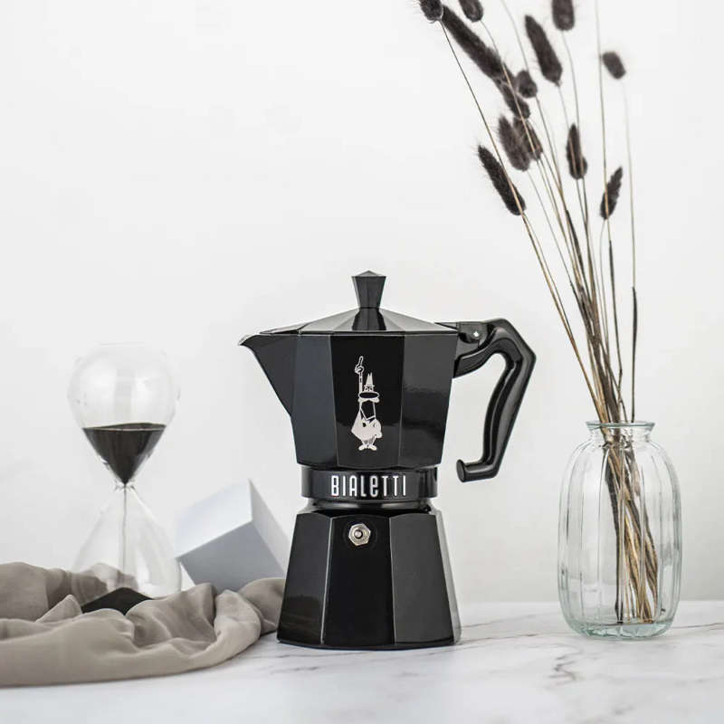 Bialetti Moka Exclusive 3 Cup Black