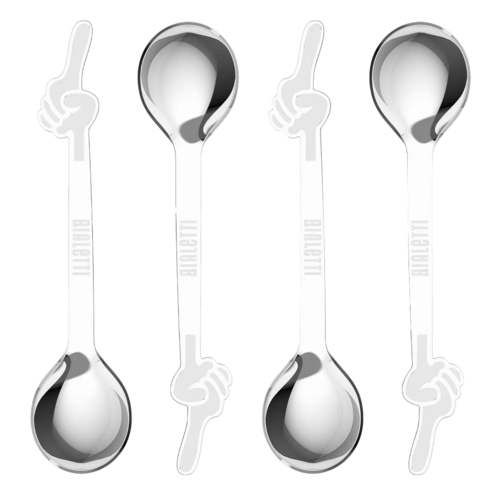 Set Of 4 Little Man Spoons