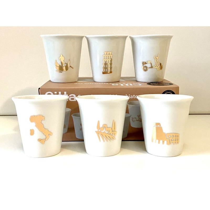 Citta Doppio Espresso Cups