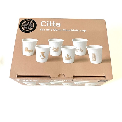 Citta Doppio Espresso Cups